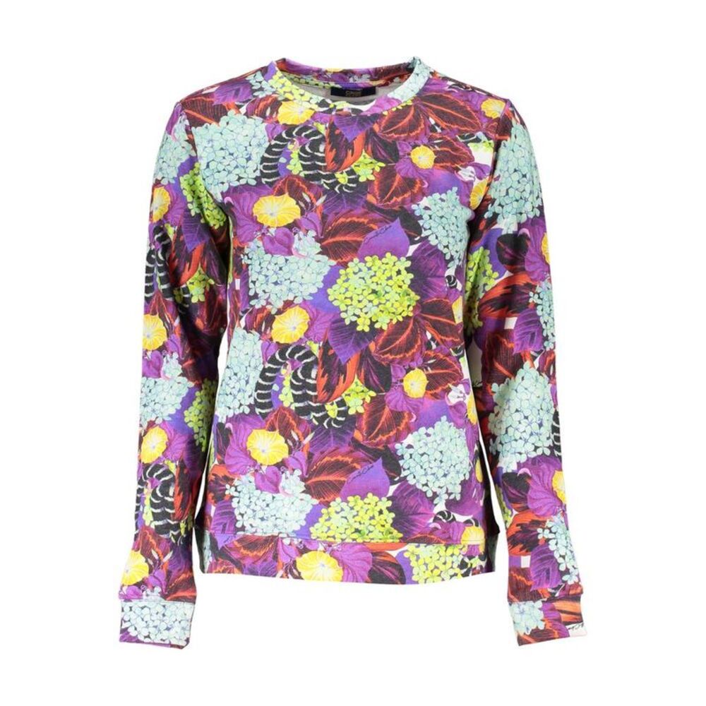 Cavalli Class Purple Cotton Women Women's Sweater